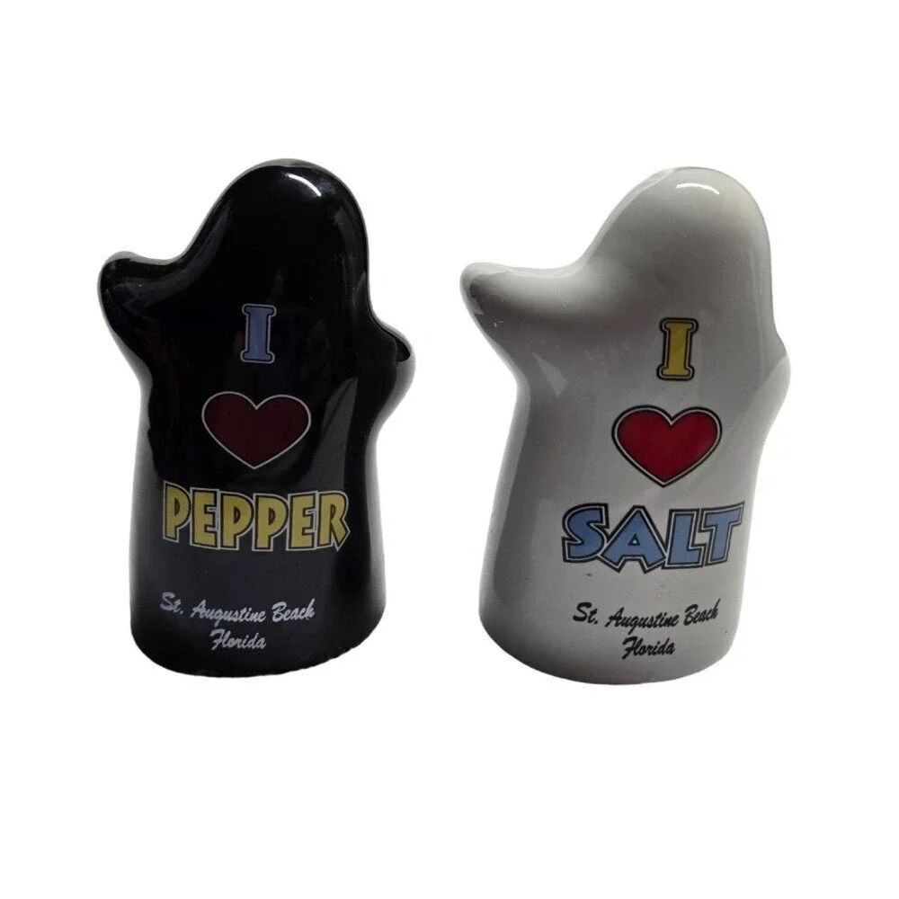 Ghost-Shaped Salt & Pepper Shakers 3